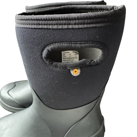 BOGS Grasp Kids Waterproof Insulated All Weather Boots Size 4 Black -22°F/-30°C - Picture 9 of 13